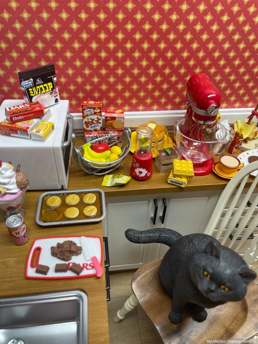 Мой Re-ment. Набор "Morinaga Sweets Recipe"