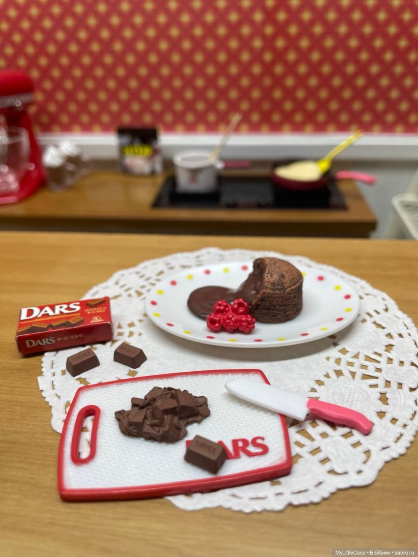 Мой Re-ment. Набор "Morinaga Sweets Recipe" (фото 8)