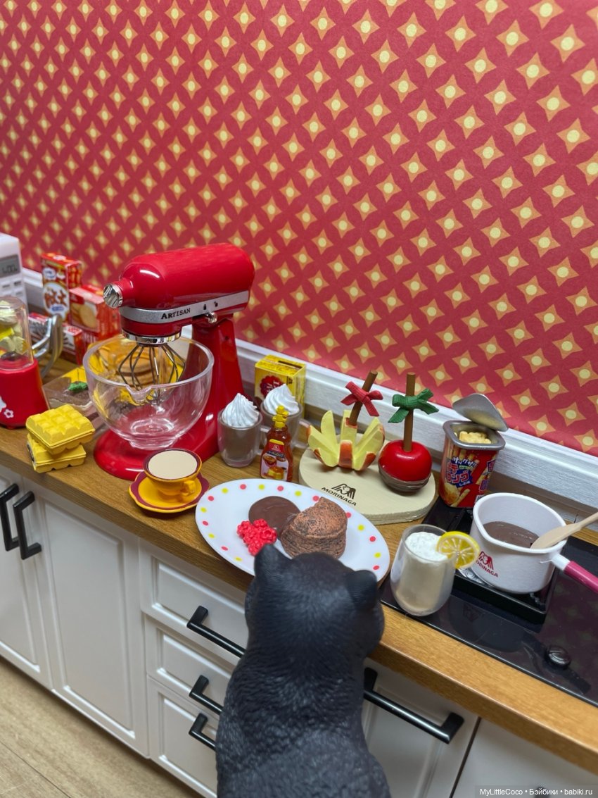 Мой Re-ment. Набор "Morinaga Sweets Recipe"