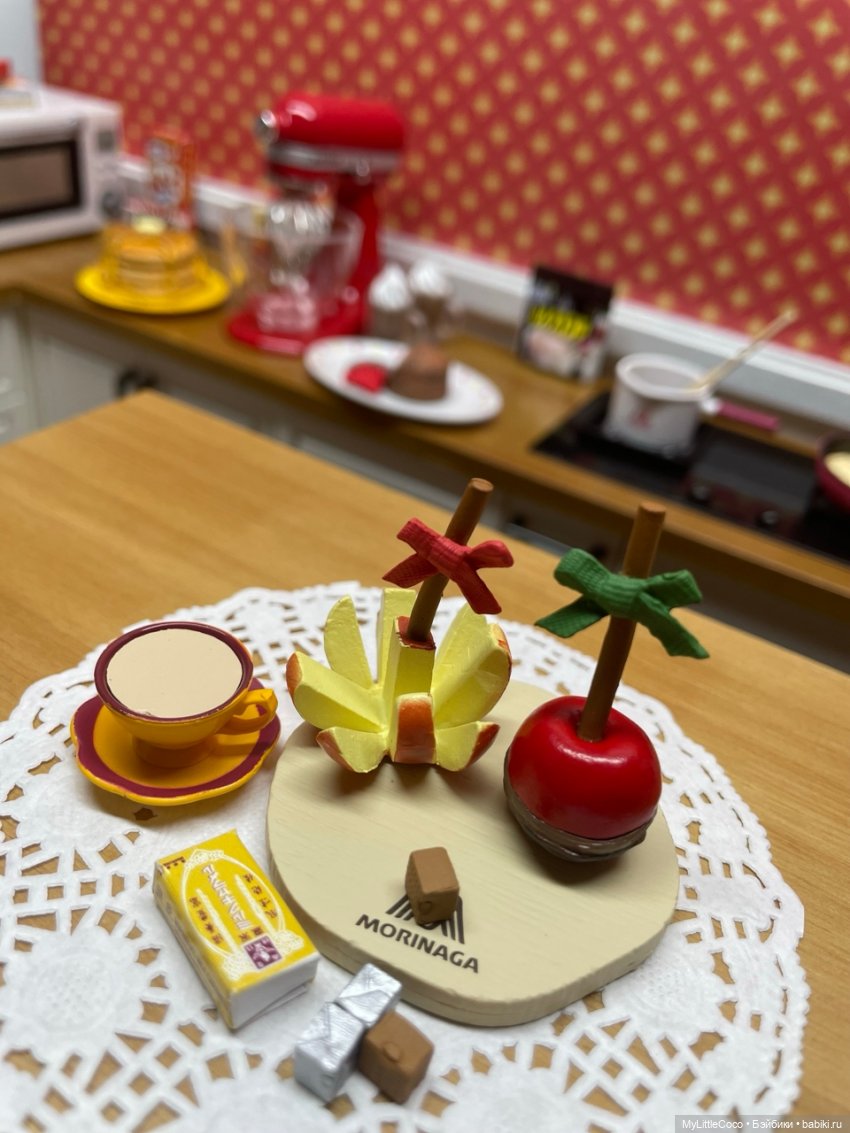 Мой Re-ment. Набор "Morinaga Sweets Recipe"