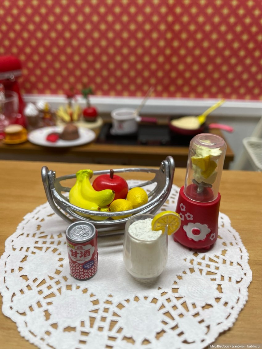 Мой Re-ment. Набор "Morinaga Sweets Recipe"