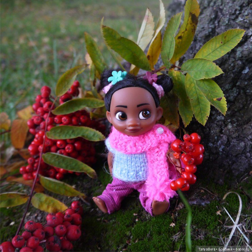 А из моего окна осень яркая видна