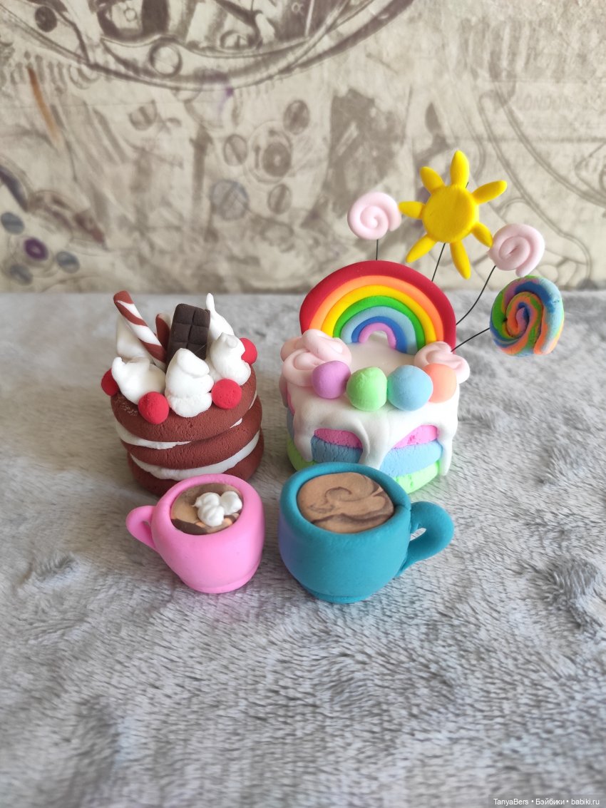 "Полепки" на коленке — Кукольная миниатюра своими руками: еда (фото 5)