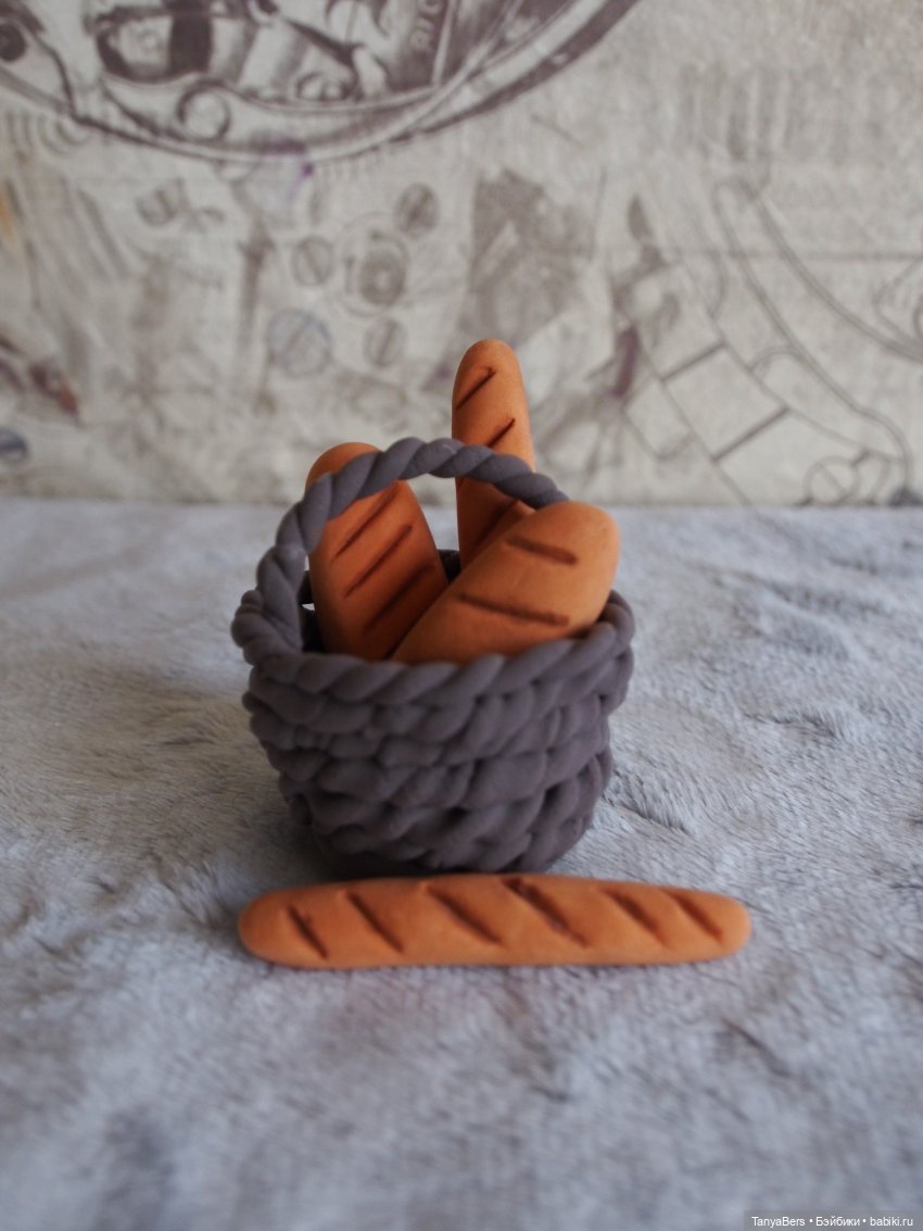 "Полепки" на коленке — Кукольная миниатюра своими руками: еда (фото 7)