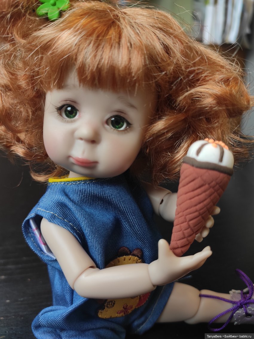 "Полепки" на коленке — Кукольная миниатюра своими руками: еда (фото 6)