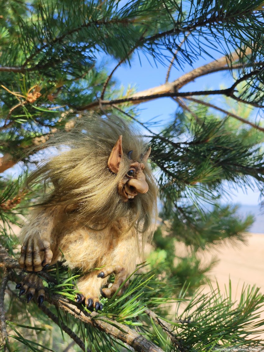 Я его поймала — Домашние фото авторских игрушек: Тедди