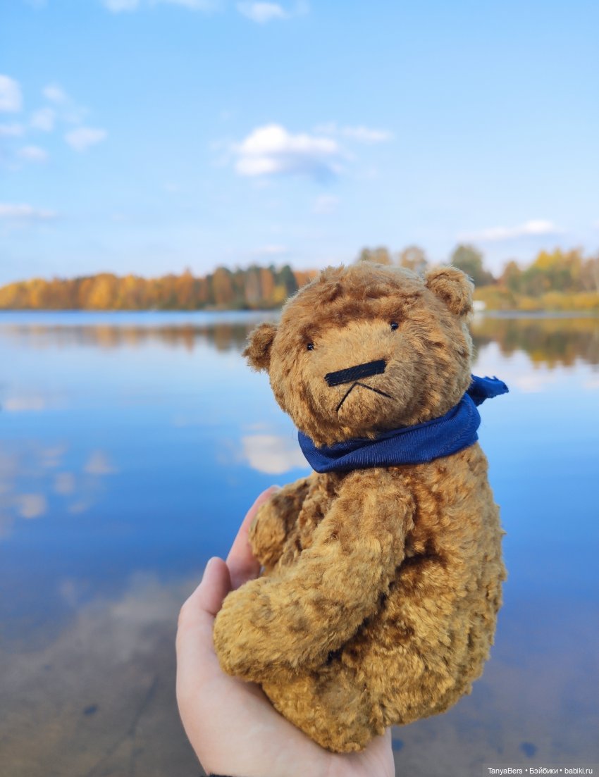 Ручной медведь — Домашние фото авторских игрушек: Тедди (фото 9)