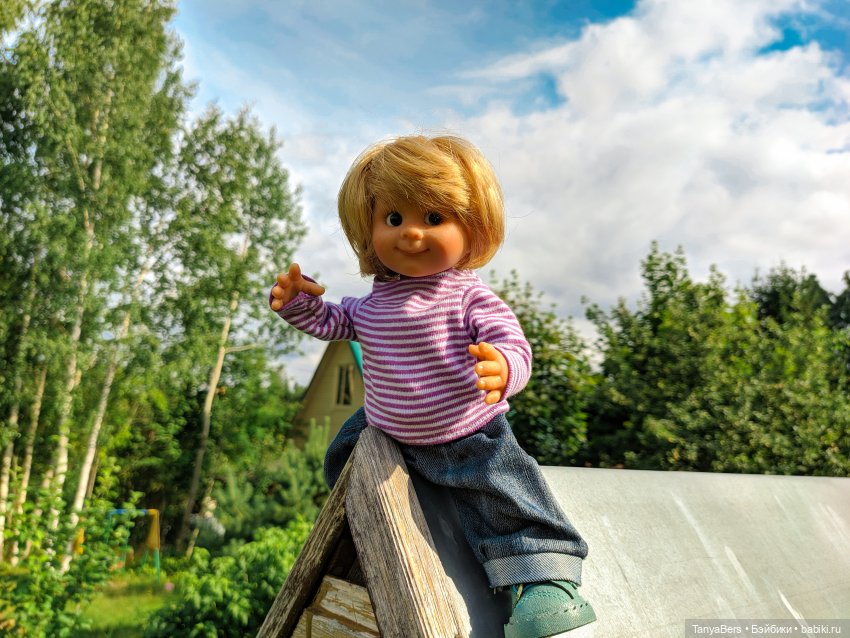 Отголоски лета🍓🌊☀️ — Куклы Rosemarie Anna Muller (Мюллер): Вихтели (Wichtel)
