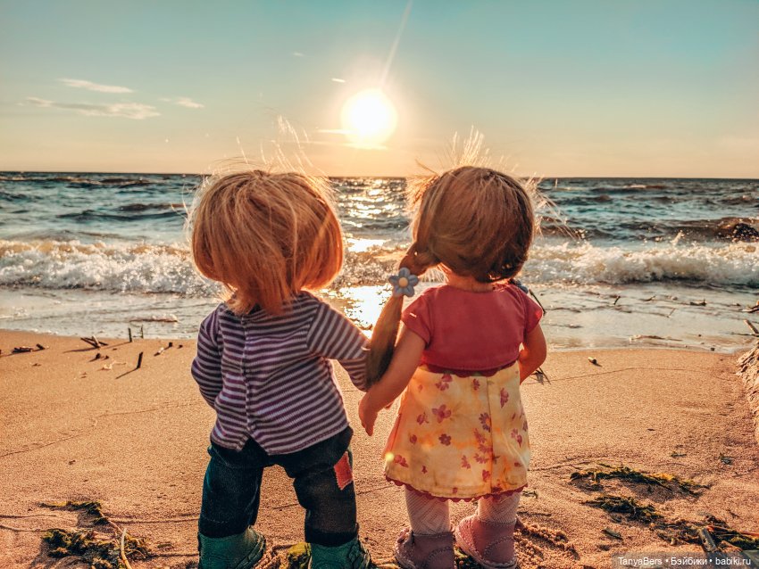 Отголоски лета🍓🌊☀️ — Куклы Rosemarie Anna Muller (Мюллер): Вихтели (Wichtel) (фото 8)