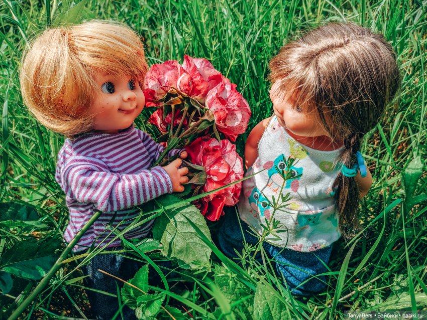 Отголоски лета🍓🌊☀️ — Куклы Rosemarie Anna Muller (Мюллер): Вихтели (Wichtel)