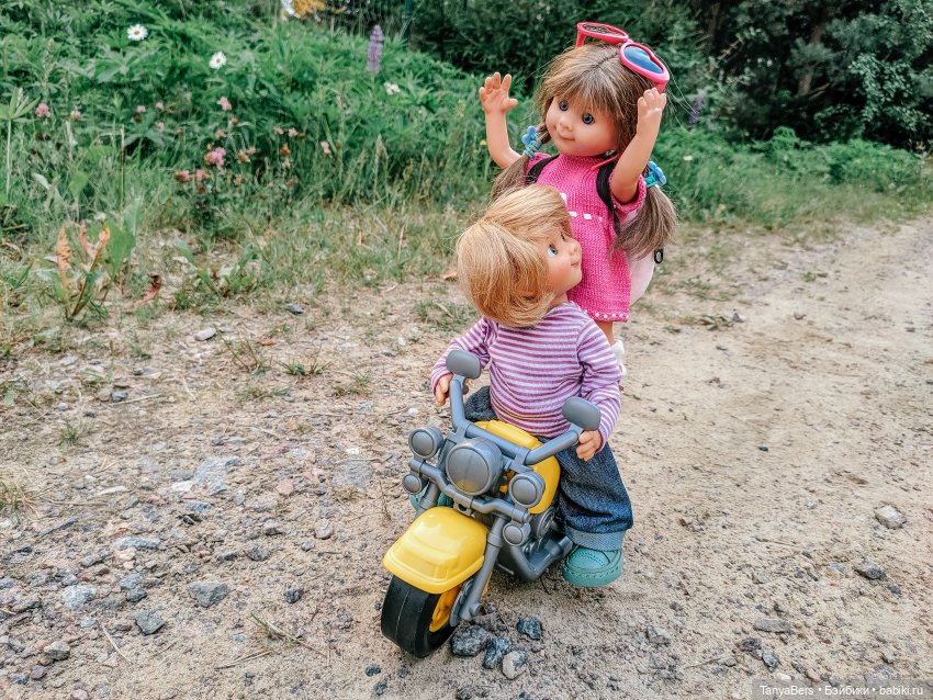 Отголоски лета🍓🌊☀️ — Куклы Rosemarie Anna Muller (Мюллер): Вихтели (Wichtel)