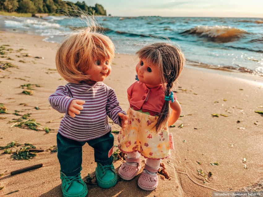 Отголоски лета🍓🌊☀️ — Куклы Rosemarie Anna Muller (Мюллер): Вихтели (Wichtel)