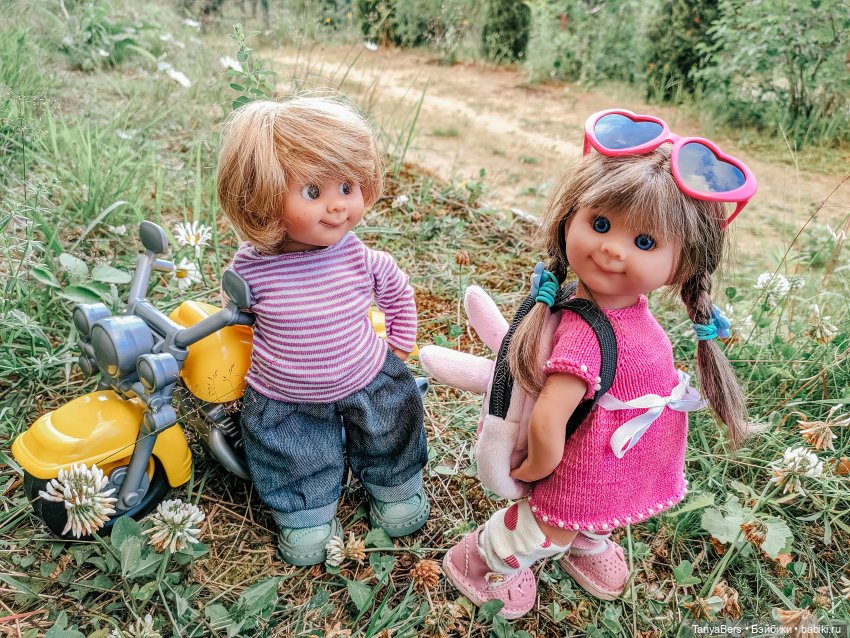 Отголоски лета🍓🌊☀️ — Куклы Rosemarie Anna Muller (Мюллер): Вихтели (Wichtel)