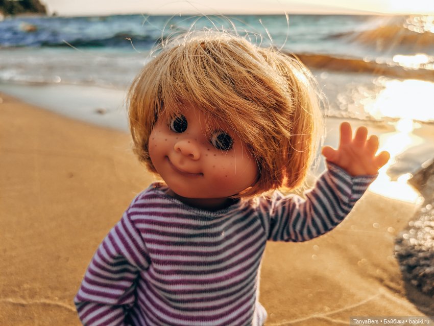 Отголоски лета🍓🌊☀️ — Куклы Rosemarie Anna Muller (Мюллер): Вихтели (Wichtel) (фото 2)