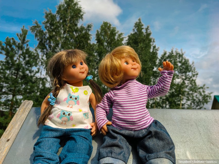 Отголоски лета🍓🌊☀️ — Куклы Rosemarie Anna Muller (Мюллер): Вихтели (Wichtel)