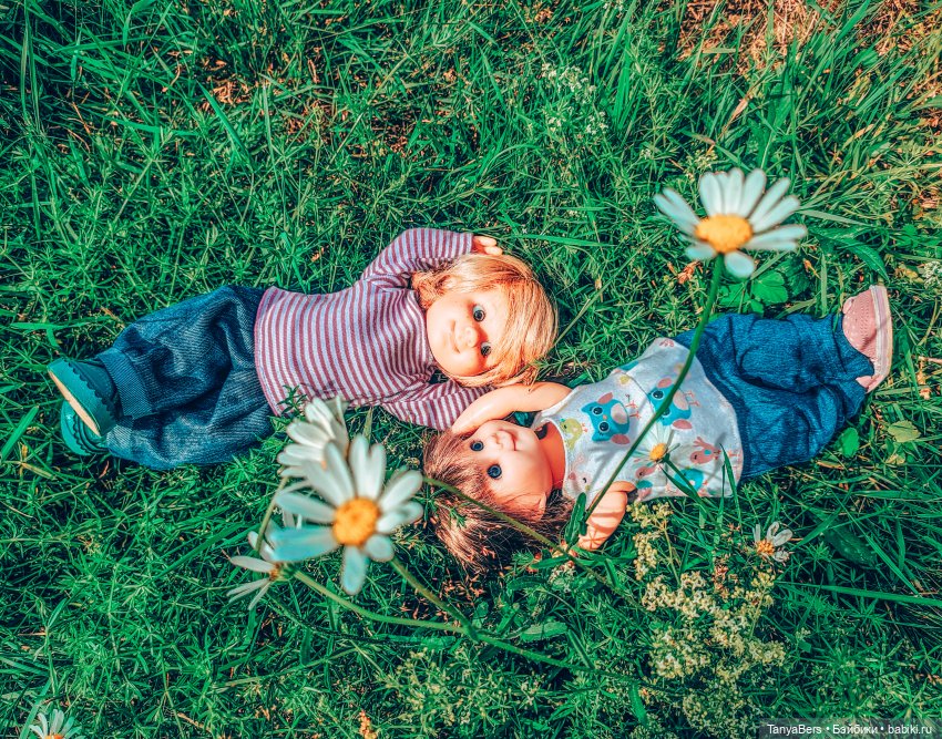 Отголоски лета🍓🌊☀️ — Куклы Rosemarie Anna Muller (Мюллер): Вихтели (Wichtel) (фото 7)
