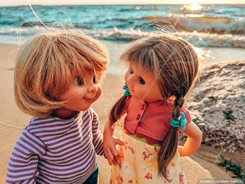 Отголоски лета🍓🌊☀️ — Куклы Rosemarie Anna Muller (Мюллер): Вихтели (Wichtel)