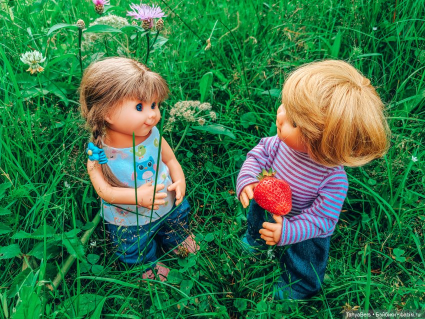 Отголоски лета🍓🌊☀️ — Куклы Rosemarie Anna Muller (Мюллер): Вихтели (Wichtel)