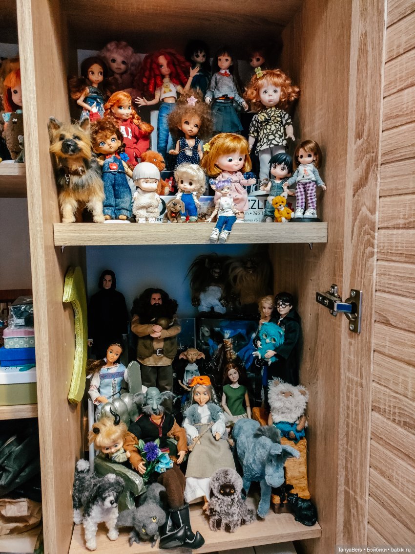 Мои "куклополочки"❤️ — Домашние коллекции кукол: фото собраний