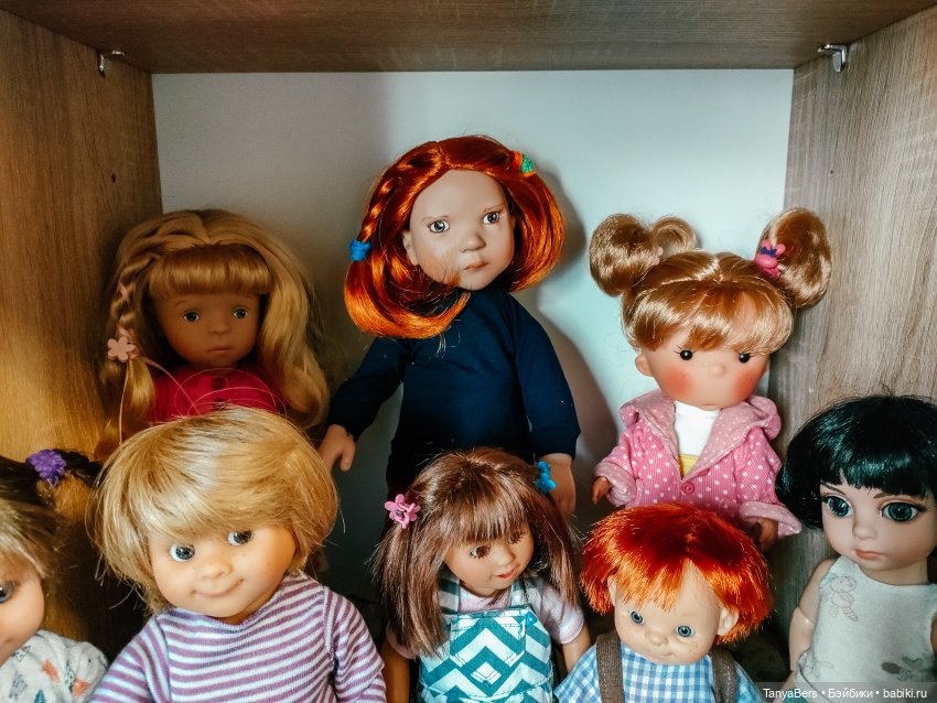 Мои "куклополочки"❤️ — Домашние коллекции кукол: фото собраний