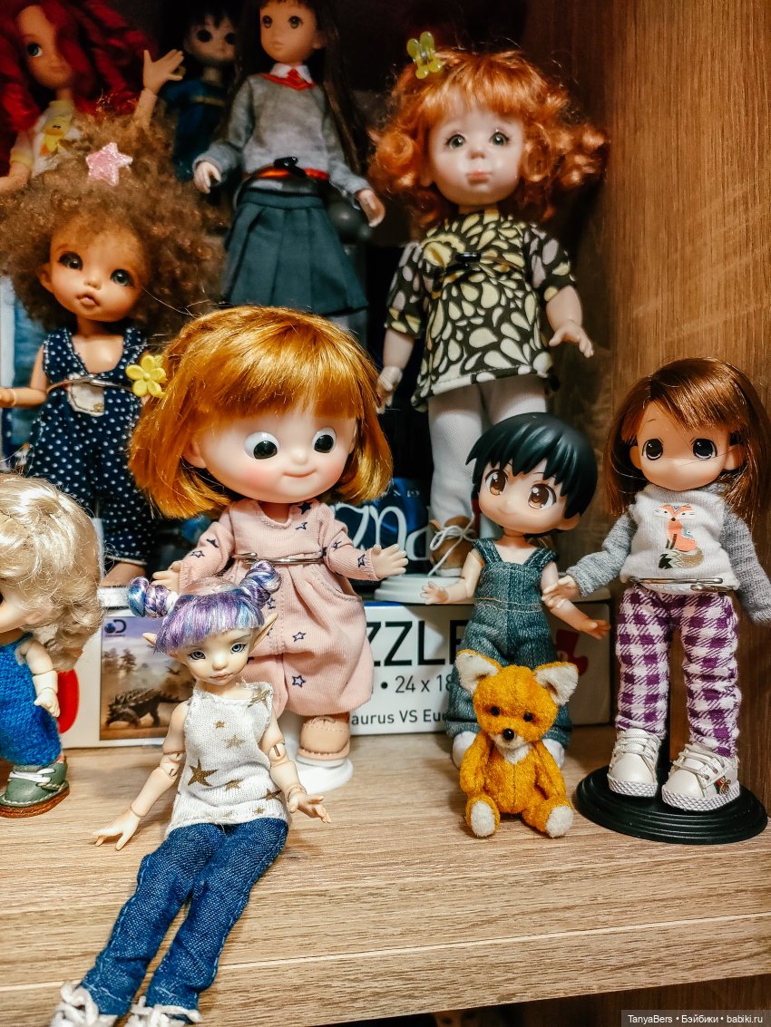 Мои "куклополочки"❤️ — Домашние коллекции кукол: фото собраний