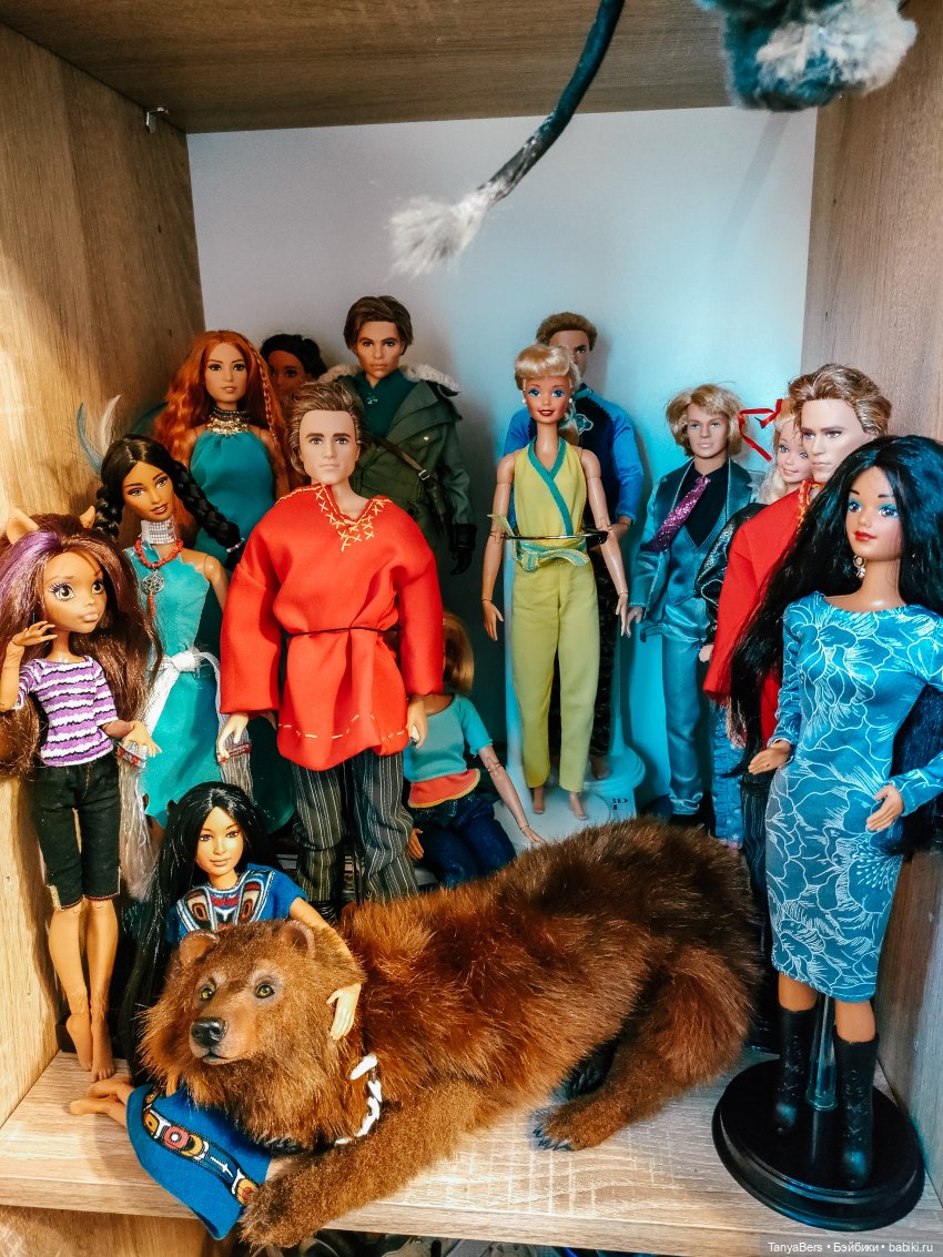 Мои "куклополочки"❤️ — Домашние коллекции кукол: фото собраний (фото 2)