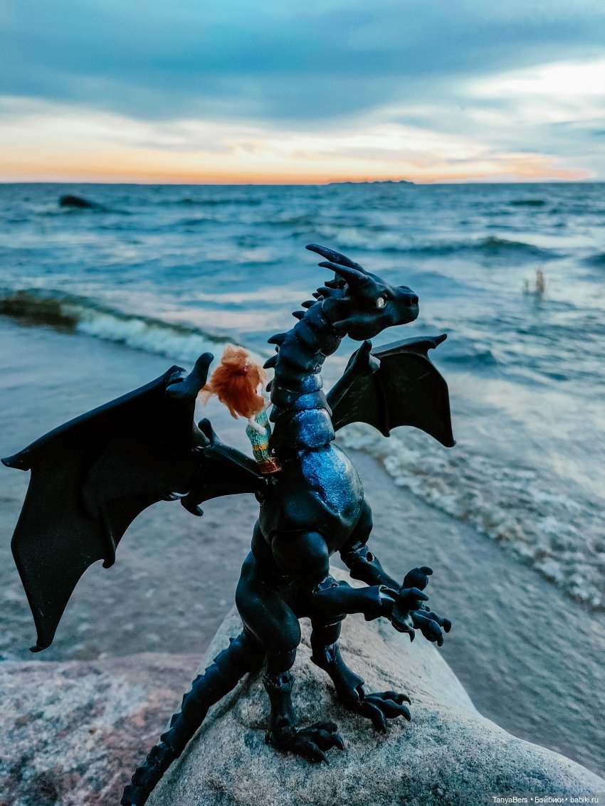 Там где живут драконы 🐉🌊✨