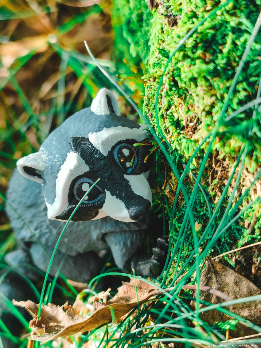 Время енота 🦝❤️✨ — Домашние фото авторских игрушек: Тедди (фото 4)