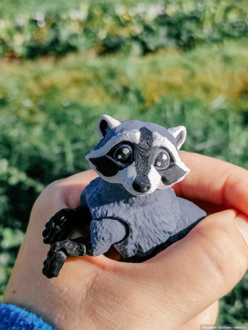 Время енота 🦝❤️✨ — Домашние фото авторских игрушек: Тедди (фото 8)