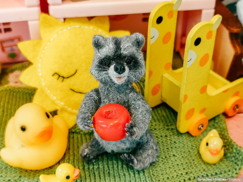 Время енота 🦝❤️✨ — Домашние фото авторских игрушек: Тедди