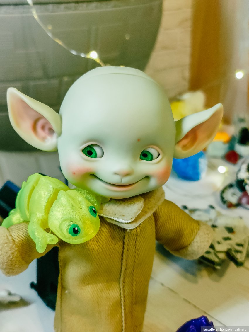 Ушастик 💚👻 на страже Вселенной 😁🌠 (фото 3)