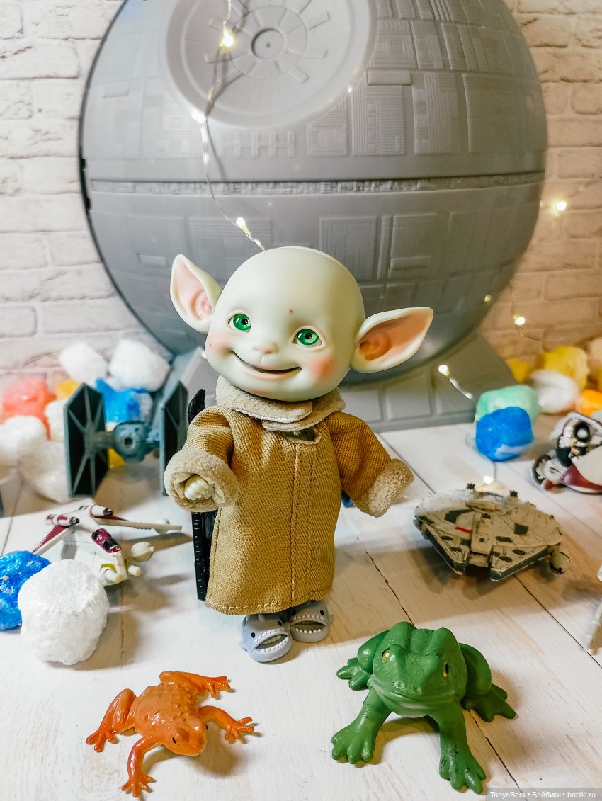 Ушастик 💚👻 на страже Вселенной 😁🌠 (фото 7)