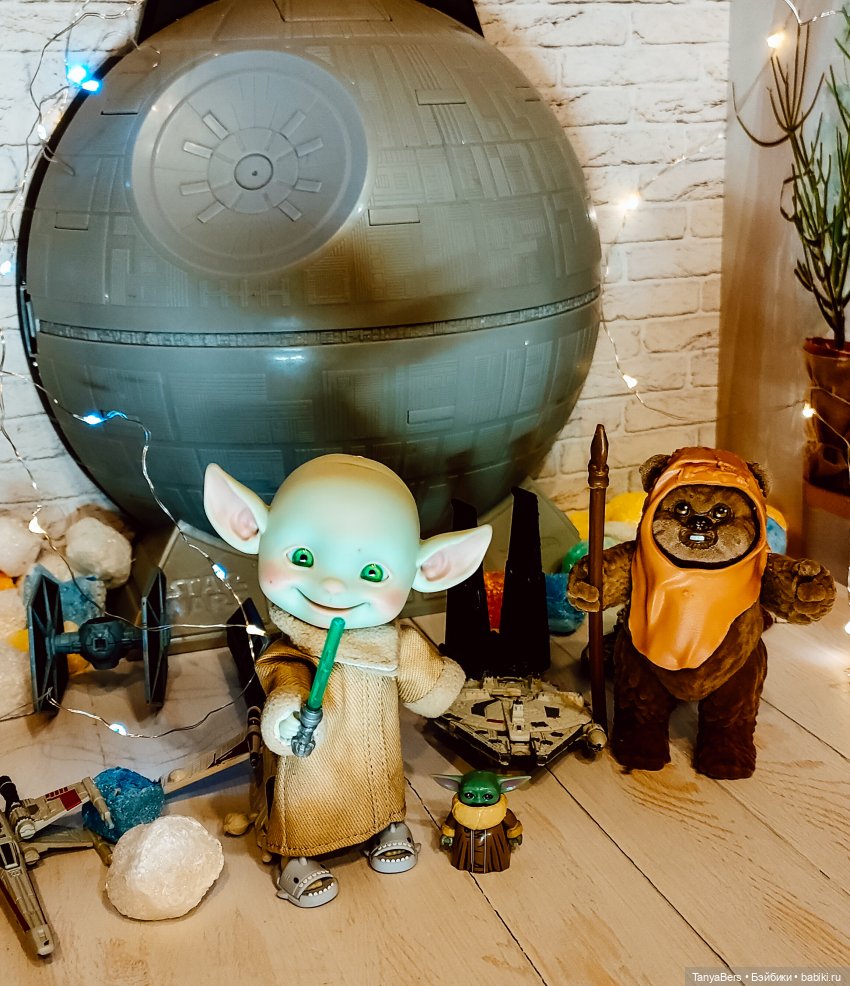 Ушастик 💚👻 на страже Вселенной 😁🌠 (фото 4)