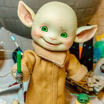 Ушастик 💚👻 на страже Вселенной 😁🌠