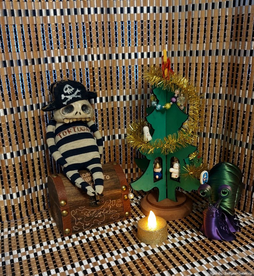 Ё-хо-хо и нету рома 😞 — Авторские игрушки из разных материалов: синельная проволока