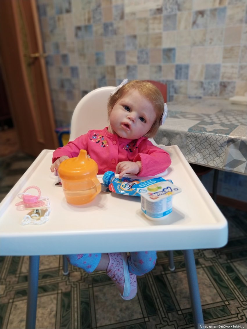 Завтрак очень нужен | Бэйбики Завтрак очень нужен — Куклы Реборн (Reborn): домашние фото (фото 5)