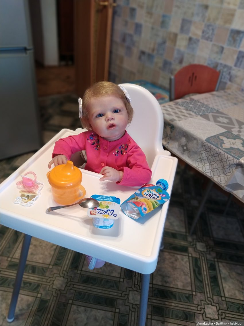 Завтрак очень нужен | Бэйбики Завтрак очень нужен — Куклы Реборн (Reborn): домашние фото (фото 8)
