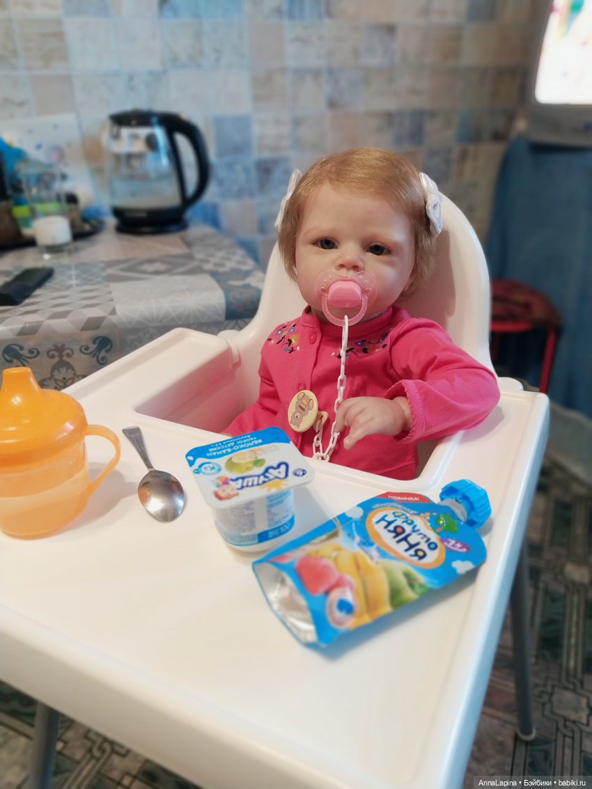 Завтрак очень нужен | Бэйбики Завтрак очень нужен — Куклы Реборн (Reborn): домашние фото