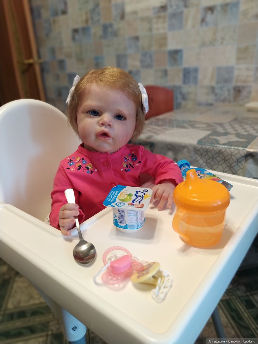 Завтрак очень нужен | Бэйбики Завтрак очень нужен — Куклы Реборн (Reborn): домашние фото (фото 10)