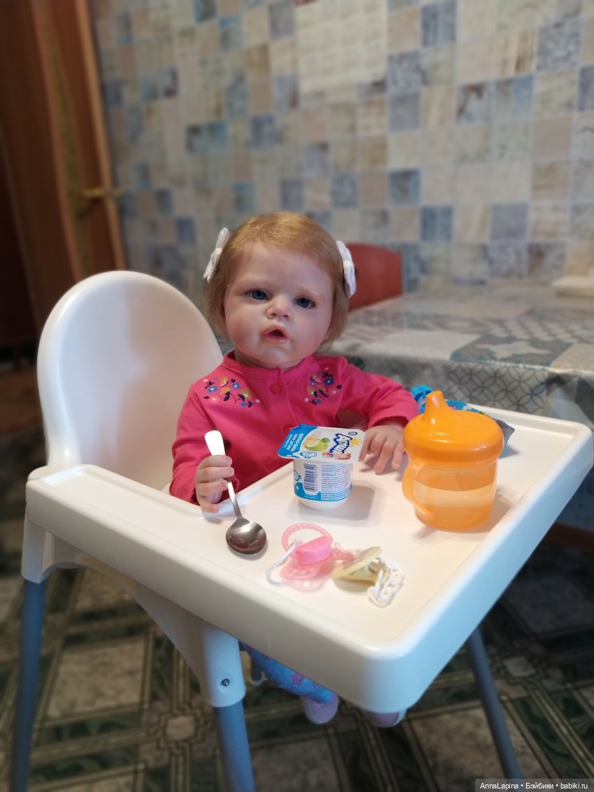 Завтрак очень нужен | Бэйбики Завтрак очень нужен — Куклы Реборн (Reborn): домашние фото (фото 9)