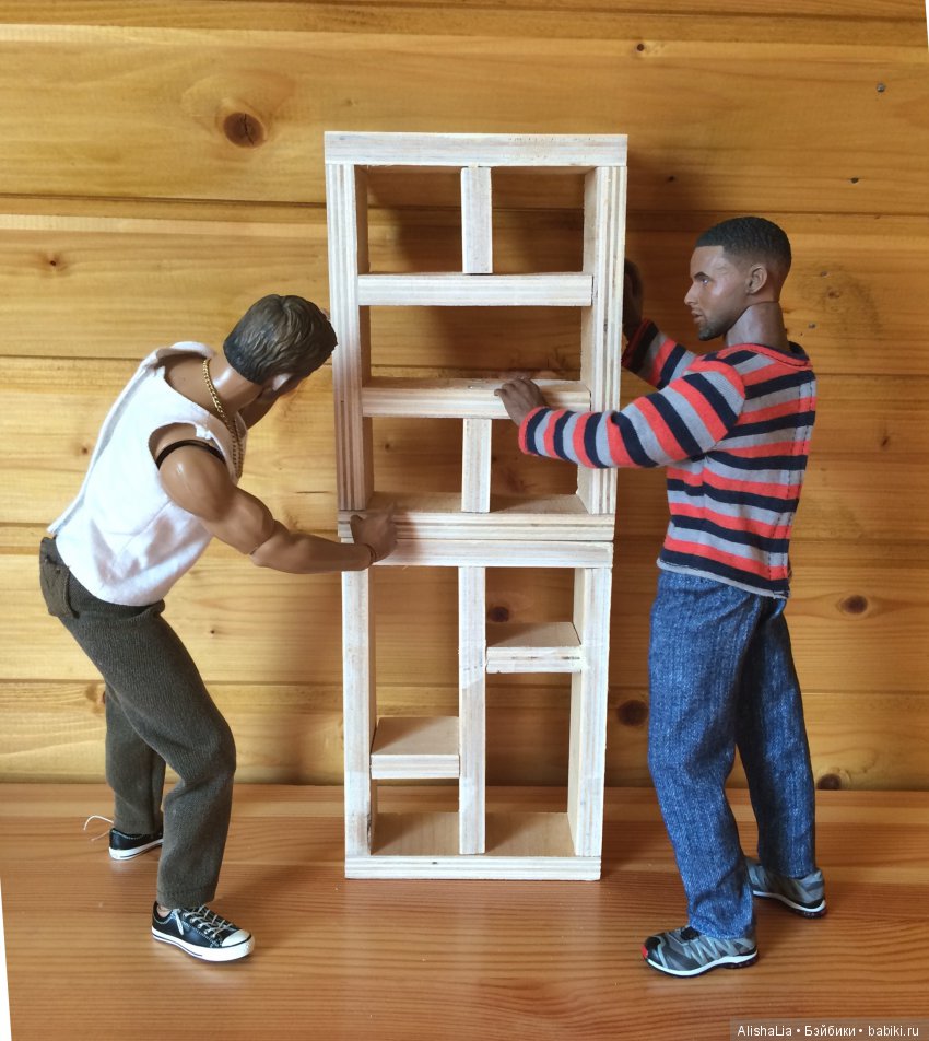 Что нам стоит дом построить? Часть 2. Стеллажи