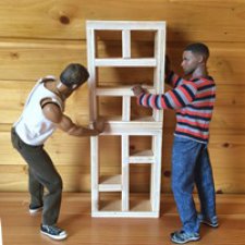 Что нам стоит дом построить? Часть 2. Стеллажи.