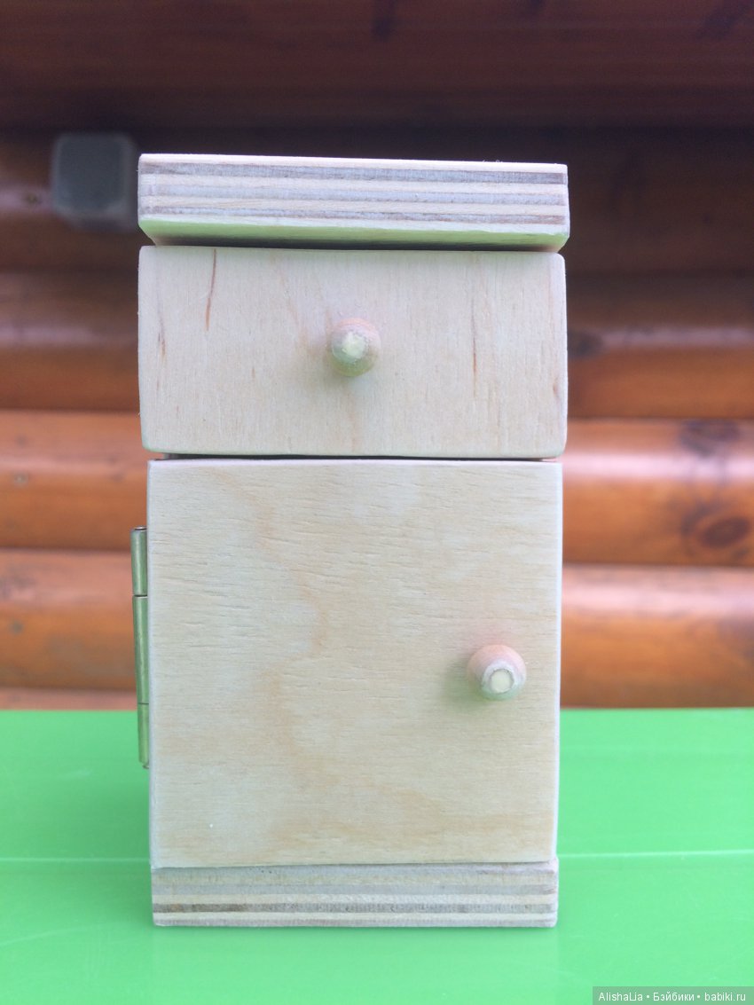 Что нам стоит дом построить? Часть 3. Прикроватная тумбочка