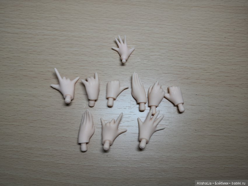 Как я сделала ручки для куклы Azone XS (фото 6)