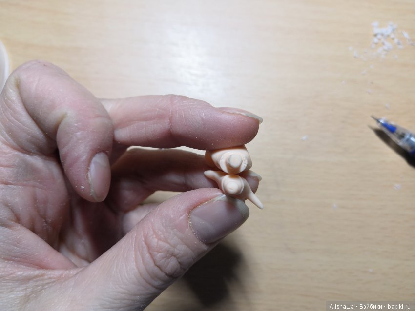 Как я сделала ручки для куклы Azone XS (фото 10)