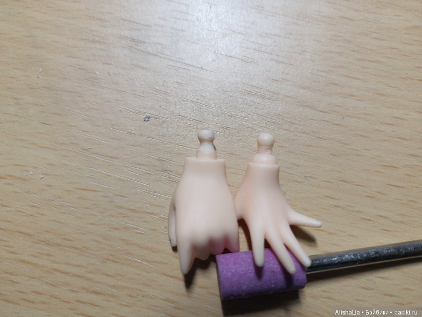 Как я сделала ручки для куклы Azone XS