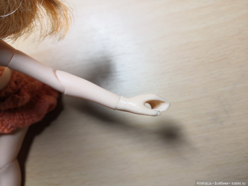 Как я сделала ручки для куклы Azone XS