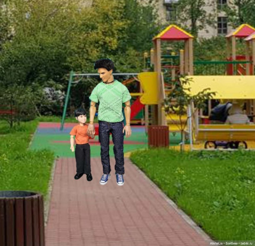 Городок. Глава 63. Нянь — Кукольные фотоистории и сериалы: комиксы (фото 8)