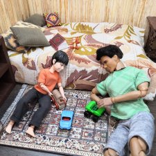 Городок. Глава 63. Нянь