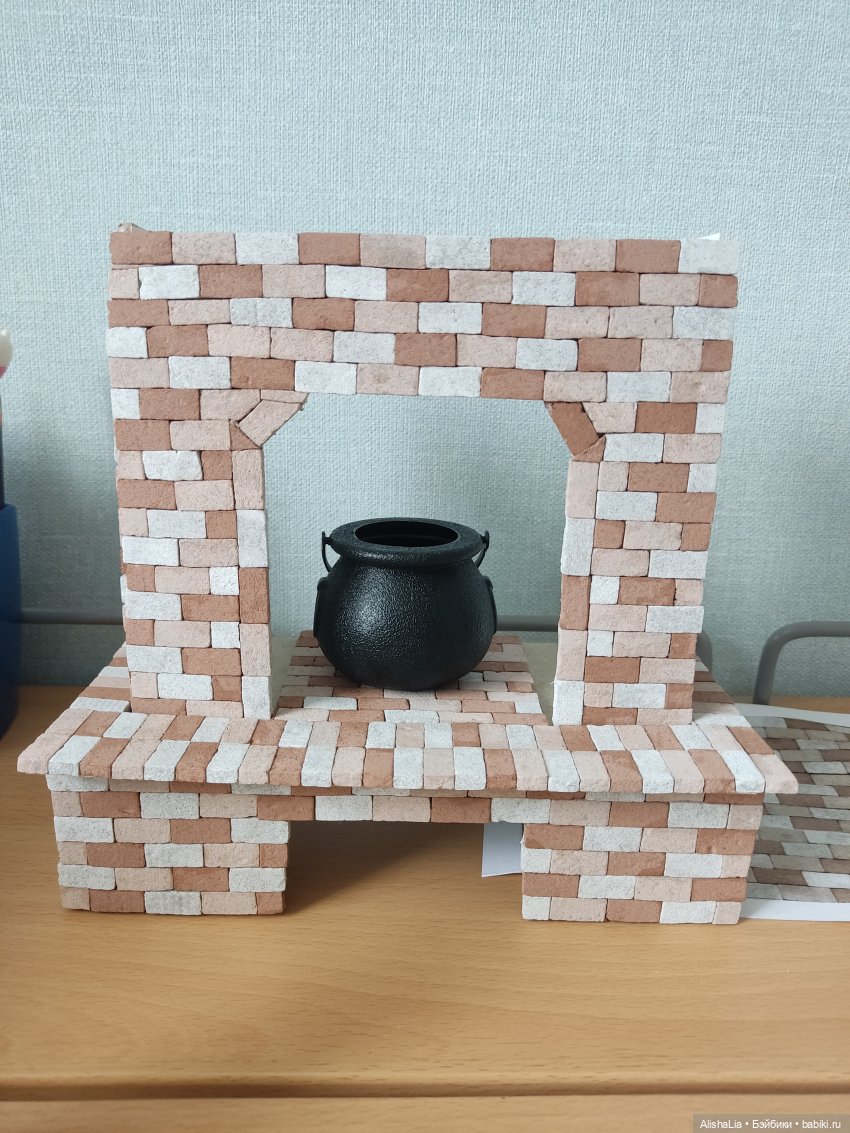Камин — Кукольная миниатюра своими руками: еда (фото 6)